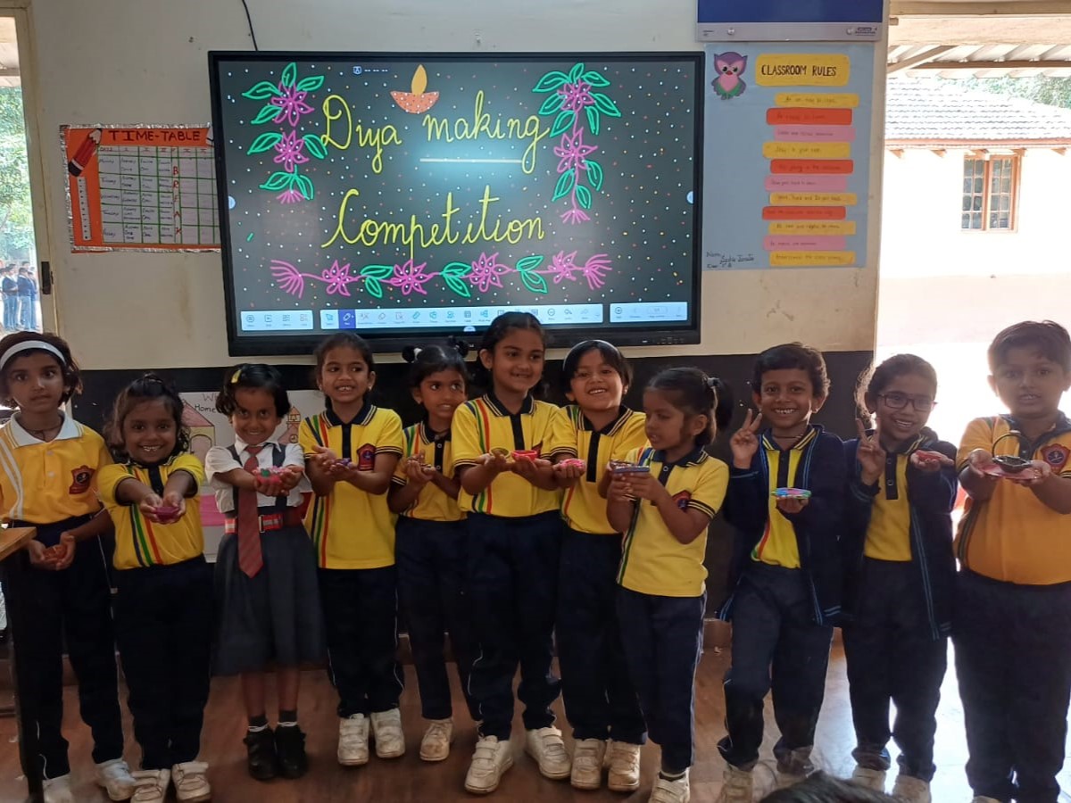 Diya Making Competition Balvatika