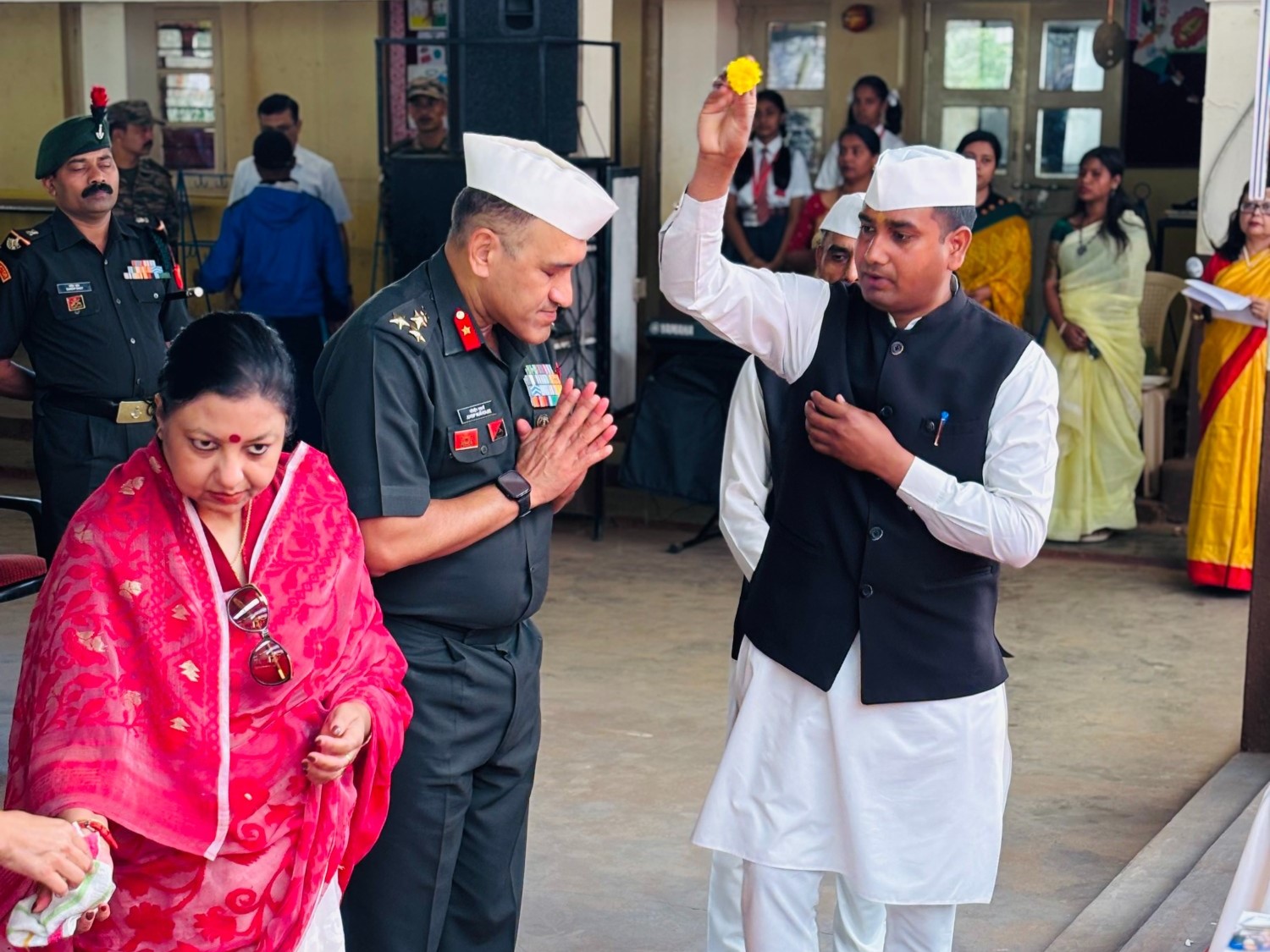 Ashirvachana ceremony for class X7