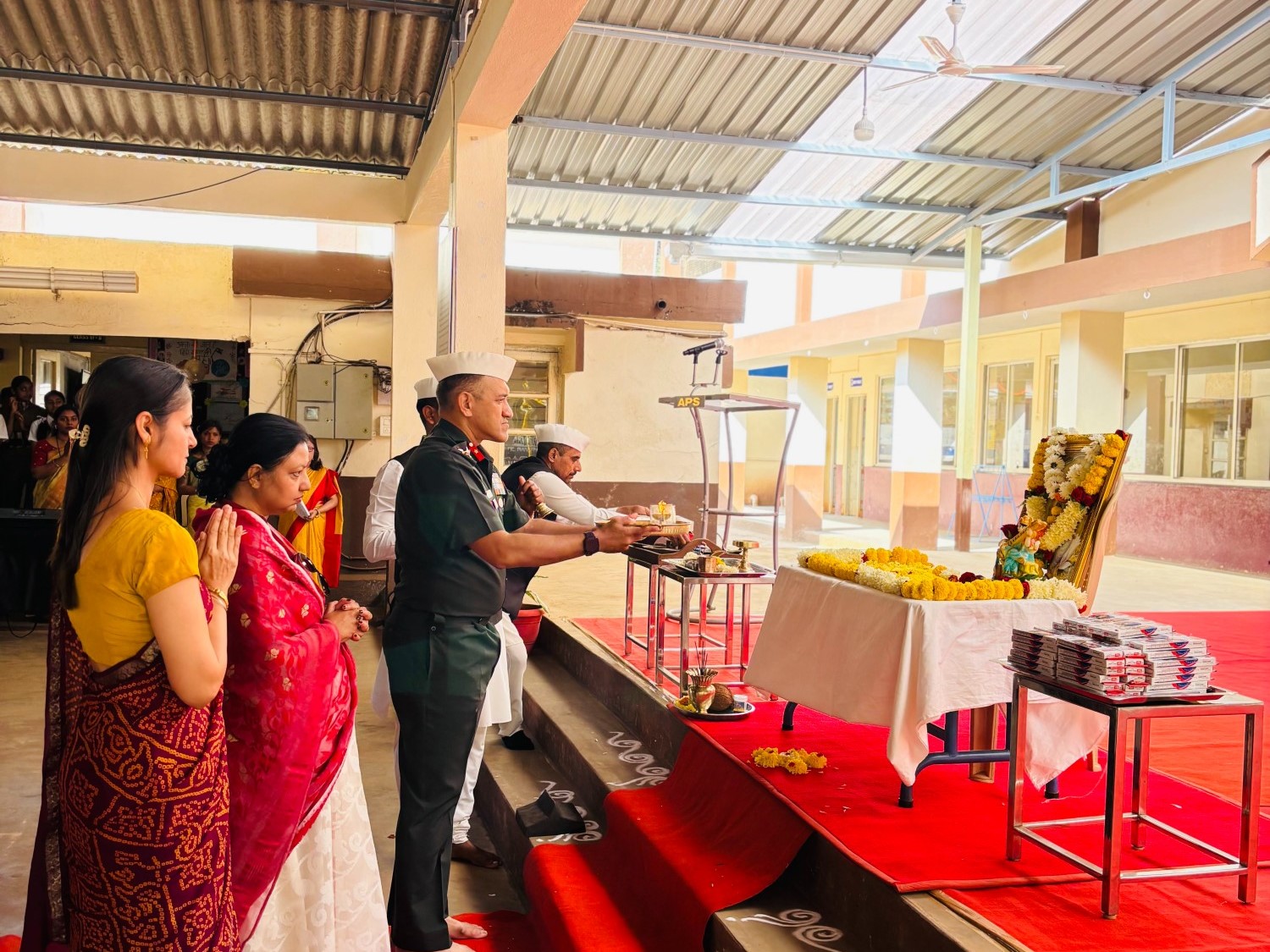 Ashirvachana ceremony for class X10