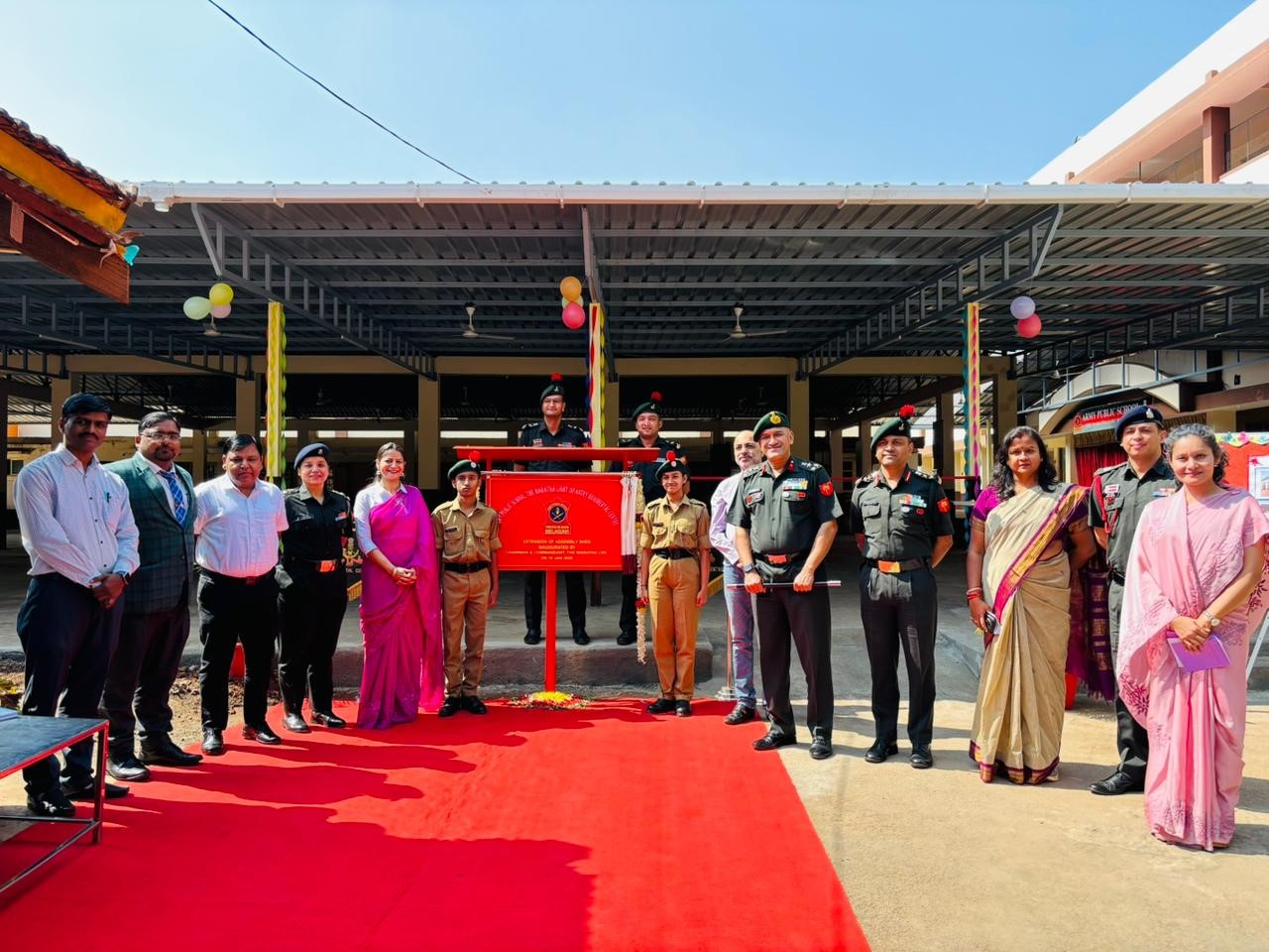 Inaugration of Assembly Shed